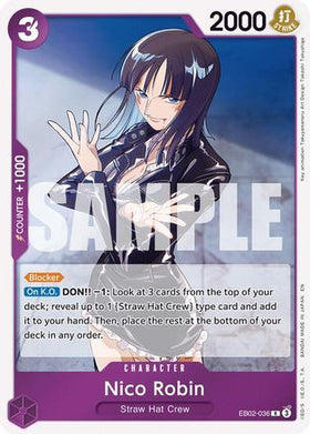 Nico Robin (EB02-036) Extra Booster: Anime 25th Collection Foil