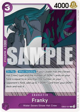 Franky (EB02-037) Extra Booster: Anime 25th Collection Foil
