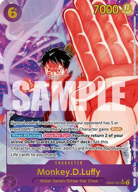 Monkey.D.Luffy (061) (Alternate Art) (EB02-061) Extra Booster: Anime 25th Collection Foil