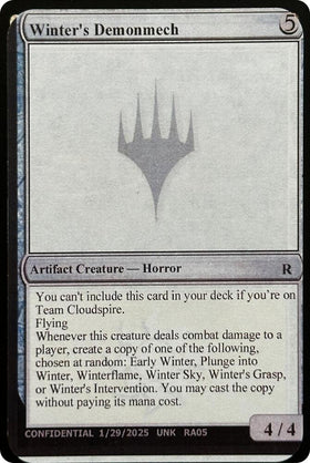 Winter's Demonmech