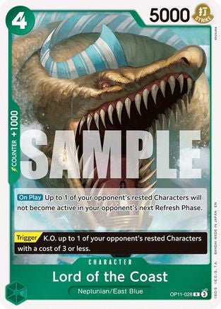 Lord of the Coast (OP11-028) A Fist of Divine Speed Foil