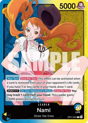 Nami (041) (OP11-041) A Fist of Divine Speed