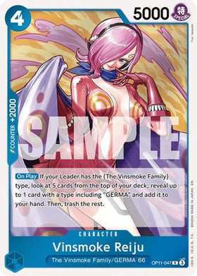 Vinsmoke Reiju (OP11-047) A Fist of Divine Speed Foil