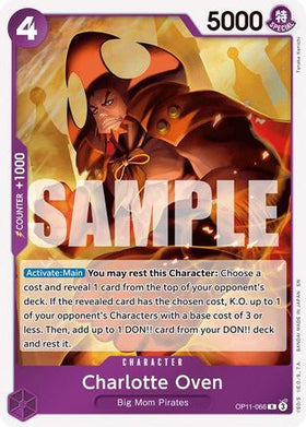 Charlotte Oven (OP11-066) A Fist of Divine Speed Foil