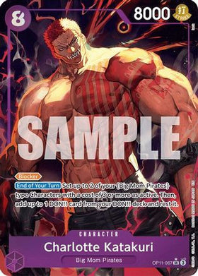Charlotte Katakuri (067) (Alternate Art) (OP11-067) A Fist of Divine Speed Foil