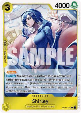 Shirley (OP11-104) A Fist of Divine Speed Foil