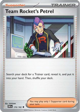 Team Rocket's Petrel - 176/182 176 - SV10 Destined Rivals Reverse Holofoil