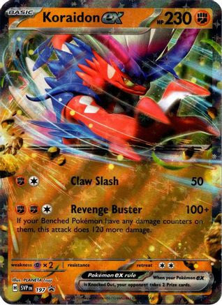 Koraidon ex - 197 197 - SV Scarlet Violet Promo Cards Holofoil