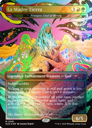 La Madre Tierra - Xenagos, God of Revels (Rainbow Foil)