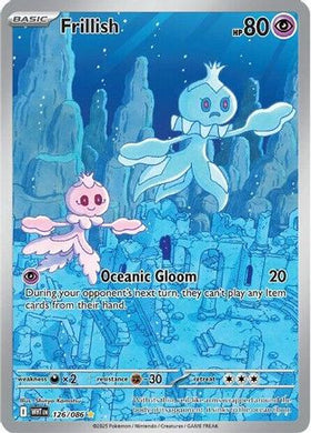 Frillish - 126/086 126 - SV White Flare Holofoil