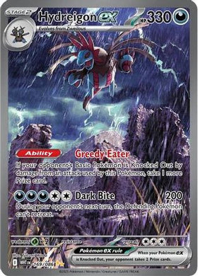 Hydreigon ex - 169/086 169 - SV White Flare Holofoil
