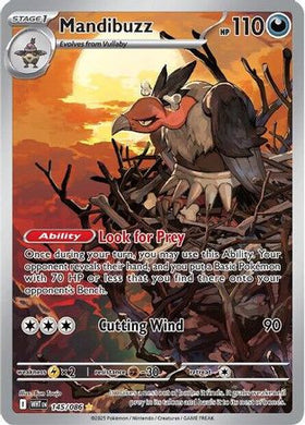 Mandibuzz - 145/086 145 - SV White Flare Holofoil