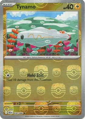 Tynamo (Master Ball Pattern) 30 - SV Black Bolt Holofoil