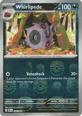 Whirlipede (Master Ball Pattern) 55 - SV Black Bolt Holofoil