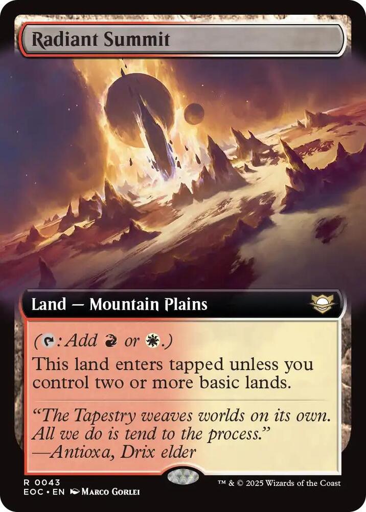 Radiant Summit (Extended Art)