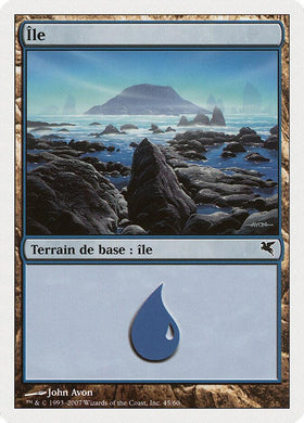 Island (French) - "Ile" (E45)
