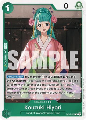 Kouzuki Hiyori (OP12-028) Legacy of the Master Foil