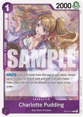 Charlotte Pudding (OP12-071) Legacy of the Master Foil