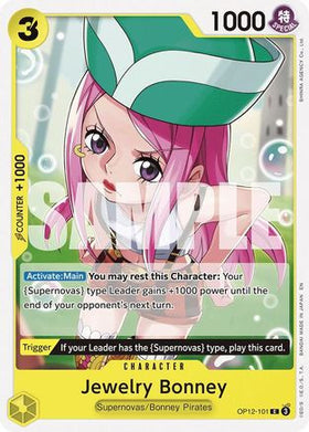 Jewelry Bonney (101) (OP12-101) Legacy of the Master