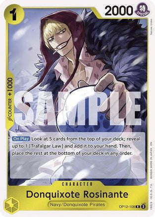 Donquixote Rosinante (108) (OP12-108) Legacy of the Master Foil
