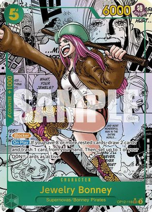 Jewelry Bonney (118) (Manga) (OP12-118) Legacy of the Master Foil
