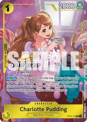 Charlotte Pudding (112) (CS 25-26 Celebration Pack) (OP03-112) One Piece Promotion Cards Foil