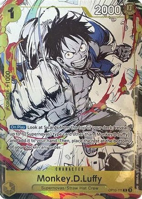 Monkey.D.Luffy (Premium Card Collection -6 assort vol.1-) (OP10-111) One Piece Promotion Cards Foil