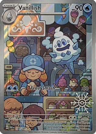 Vanillish - 190/182 (Holiday Calendar) 190 - Miscellaneous Cards Products Holofoil