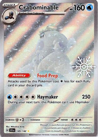 Crabominable - 149/142 (Holiday Calendar) 149 - Miscellaneous Cards Products Holofoil