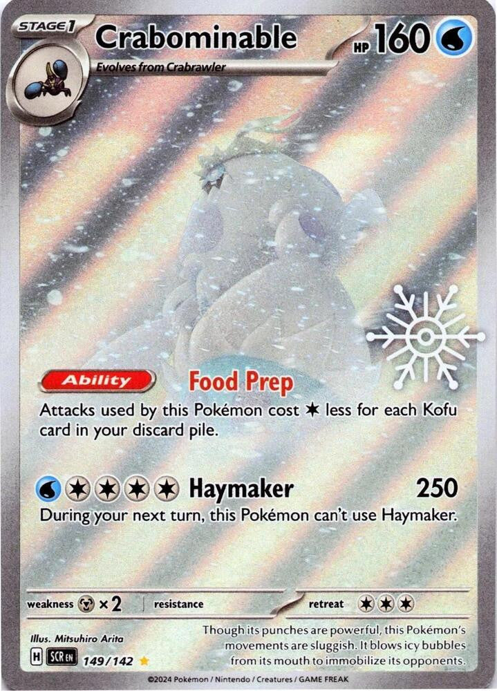 Crabominable - 149/142 (Holiday Calendar) 149 - Miscellaneous Cards Products Holofoil