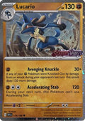 Lucario (Scarlet & Violet Stamp) 114 - Miscellaneous Cards Products Holofoil