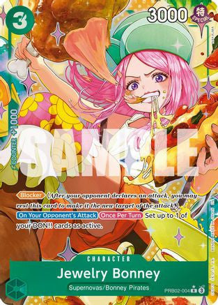 Jewelry Bonney (Alternate Art) (PRB02-004) Premium Booster -The Best- Vol. 2 Foil (LP)