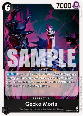 Gecko Moria (PRB02-013) Premium Booster -The Best- Vol. 2 Foil