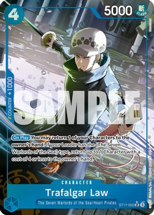 Trafalgar Law - ST17-002 (Alternate Art) (ST17-002) Premium Booster -The Best- Vol. 2 Foil