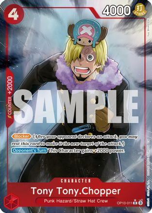 Tony Tony.Chopper (Alternate Art) (OP10-011) Premium Booster -The Best- Vol. 2 Foil