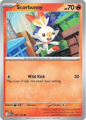 Scorbunny 26 - ME01 Mega Evolution