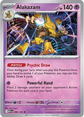 Alakazam 56 - ME01 Mega Evolution Holofoil