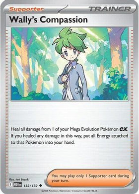 Wally's Compassion - 132/132 132 - ME01 Mega Evolution