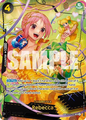 Rebecca (SP) (OP05-091) Premium Booster -The Best- Vol. 2 Foil