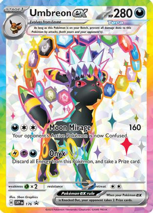 Umbreon ex - 176 SVP - SV Scarlet Violet Promo Cards Holofoil