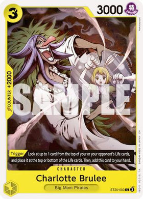 Charlotte Brulee (Reprint) (ST20-003) Premium Booster -The Best- Vol. 2
