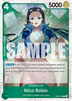 Nico Robin - OP09-033 (Pirate Foil) (OP09-033) Premium Booster -The Best- Vol. 2 Foil