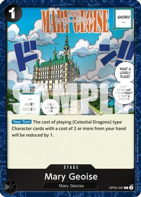 Mary Geoise (Pirate Foil) (OP05-097) Premium Booster -The Best- Vol. 2 Foil