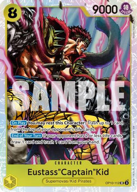 Eustass"Captain"Kid (Reprint) (OP10-112) Premium Booster -The Best- Vol. 2 Foil