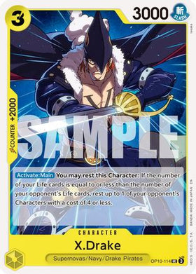 X.Drake (Reprint) (OP10-114) Premium Booster -The Best- Vol. 2