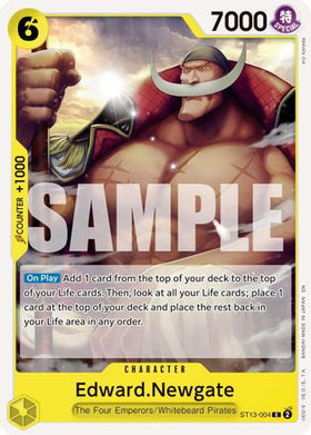 Edward.Newgate - ST13-004 (Reprint) (ST13-004) Premium Booster -The Best- Vol. 2