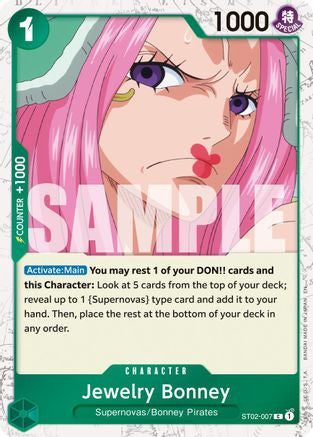 Jewelry Bonney - ST02-007 (Pirate Foil) (ST02-007) Premium Booster -The Best- Vol. 2 Foil