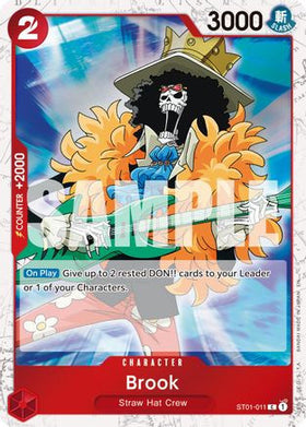 Brook - ST01-011 (Pirate Foil) (ST01-011) Premium Booster -The Best- Vol. 2 Foil