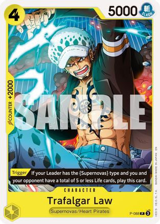 Trafalgar Law - P-088 (Reprint) (P-088) Premium Booster -The Best- Vol. 2