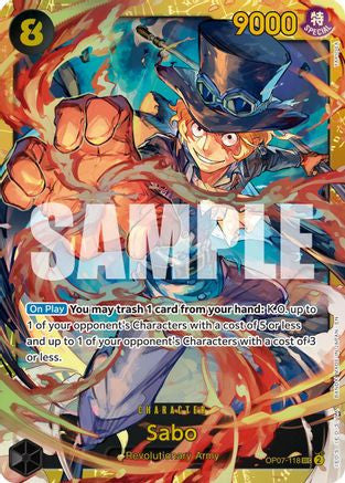 Sabo - OP07-118 (Reprint) (OP07-118) Premium Booster -The Best- Vol. 2 Foil